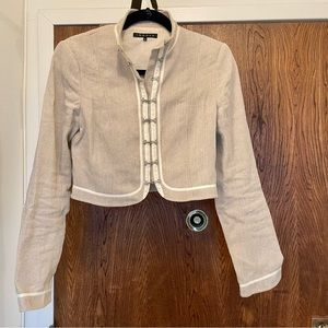 Theory cropped jacket size 2